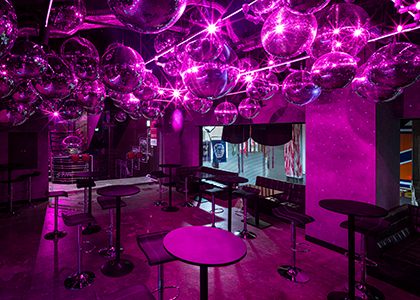 SYNC north 100 mirrorball Bar